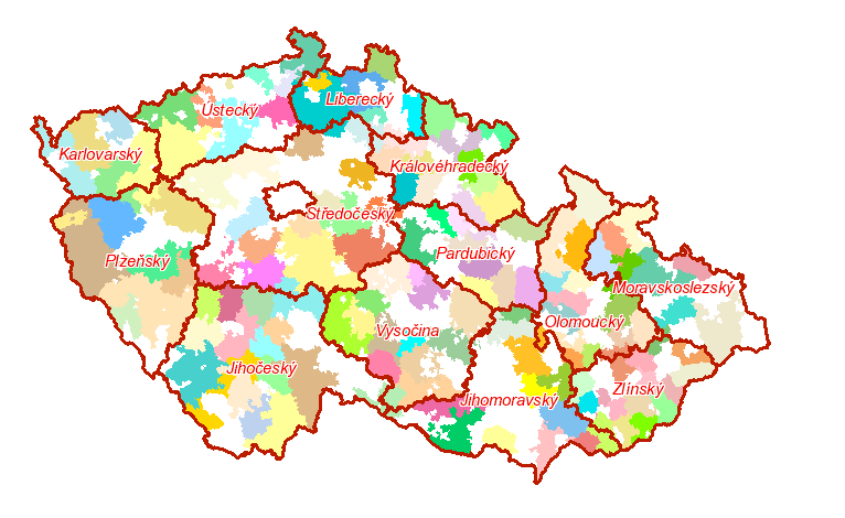 Kraj Počet Místních akčních skupin Středočeský 14 Jihočeský 15 Plzeňský 7 Karlovarský 5 Ústecký 8 Liberecký 6 Královéhradecký 13 Pardubický 7 Vysočina 12 Jihomoravský 11 Olomoucký 14 Moravskoslezský