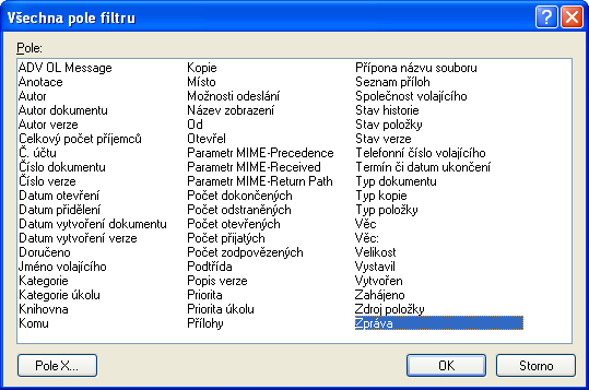 Seminář Novell GroupWise ~ filtry V čem hledat?