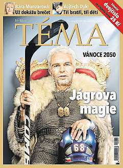 Česká republika 18. prosince 2015 27 VánočníTÉMA:Jágr,Dyk, Neckář, DukaiMunzarová ČR Rozšířené vánoční dvojčíslo připravil týdeník Téma. Najdete vněm rozhovory, výhled dobudoucnosti ilabužnické téma.