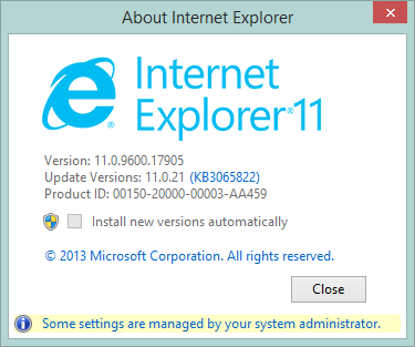 6. Nastavení prohlížeče Internet Explorer Spusťte program Internet Explorer. Obrázek 30 Internet Explorer 6.1.