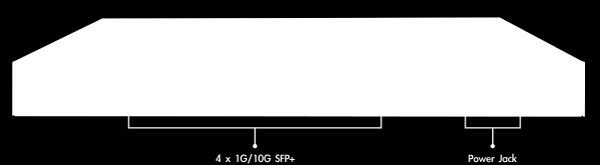 GS-5220-46S2C4X 10-Gigabit FTTH switch 48x SFP 48x pozice pro SFP moduly (podpora DDM
