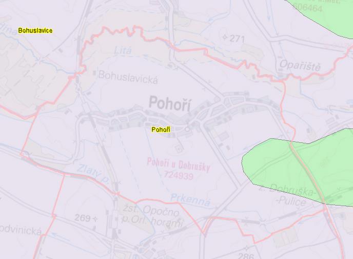 Za předpokladu vyloučení jakékoliv další činnosti I/58 - OSTRAVA člověka ULICE by PLZEŇSKÁ, se na NOVÁ území BĚLÁ, I/56 obce - pravděpodobně nacházely střemchové jaseniny, místy v komplexu s