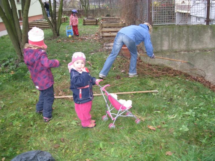 Péče o zahradu je společnou záležitostí