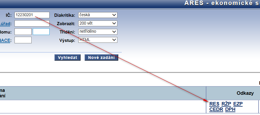 Aktivní zemědělec NEGATIVNÍ ČINNOSTI ARES KDE ZJISTIT, ZDA MÁ SUBJEKT NEGATIVNÍ ČINNOST http://wwwinfo.mfcr.cz/ares/ares_es.html.