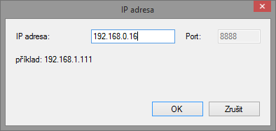 5.2. Připojení přes ethernet 5.2.1 Stažení pomocí profilu Ze seznamu vybereme profil, který přísluší připojení záznamové jednotce (viz následující obrázek). Obr.