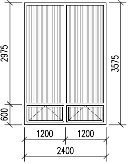 7/PL sklápěcí křídla rozměr okna 3000/600mm 8/PL 9/PL 10/PL 1 0 0 0 1 ks plastové okno rozměr okna 1200/1500mm okno opatřeno vnitřní žaluzií 0 0 1 0 1 ks plastové okno rozměr okna 900/1500mm okno