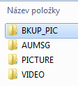 monitoru: Kopírování: Snímky