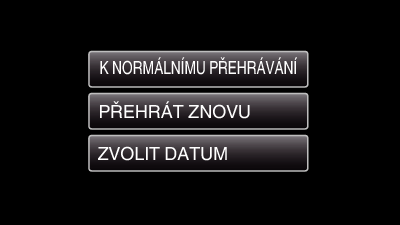 Přehrávání PŘEHR STRUČ SOUHRN Můžete si přehrát stručný přehled zaznamenaných videosouborů (Přehrání stručného přehledu) Tato funkce se hodí pro rychlé ověření obsahu videí 1 Otevřete LCD monitor 6