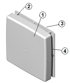 objímka stavební průchodka 1 reverzní ventilátor 2 keramický výměník s izolační pěnou keramický výměník s reverzním ventilátorem 1 horní díl vnitřního krytu 2