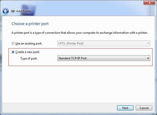 standardní TCP/IP port 6)