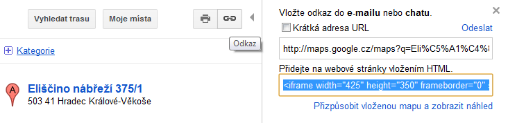 5.g Kontakt Modul slouží k zadání kontaktních informací jako je název společnosti, jméno, email, telefon, atd. Tyto údaje se budou zobrazovat na webu v sekci kontakty.