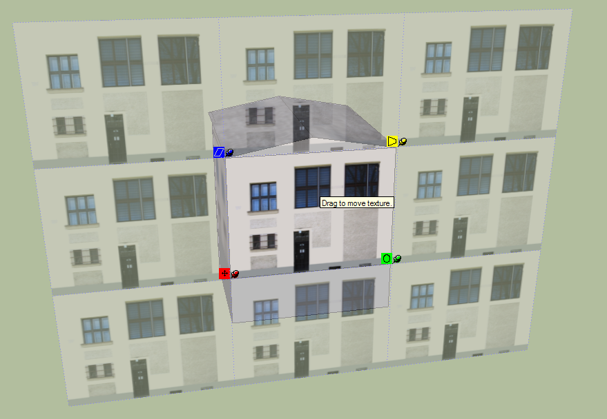 4.3 Mapování textur v Google SketchUp 27 otevře nové dialogové okno obsahující stejné možnosti jako záložka Edit.