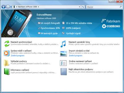 Správa zařízení pomocí nástroje Device Stage Nová funkce systému Windows 7 nazvaná Device Stage posouvá správu zařízení o krok dále.