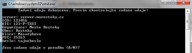 Podle tohoto zjednodušeného postupu si OVM stáhne do svého počítače nástroj zadost.zip, tento nástroj rozbalí, a tím vytvoří ve svém počítači adresář s názvem zadost.