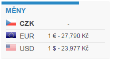 V nastavení měny lze nastavit zaokrouhlování konečných cen. Zaokrouhlení lze nastavit dle konečné částky v hladinách od 0 do 99, od 100 do 999 a pro více jak 1 000.