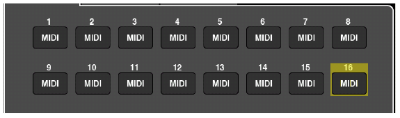 8.4 Control / Custom Layer V uživatelské (Custom) vrstvě lze fyzickým kanálovým sekcím pultu přiřadit libovolnou kombinaci vstupních kanálů, FX, masterů a MIDI kanálů.