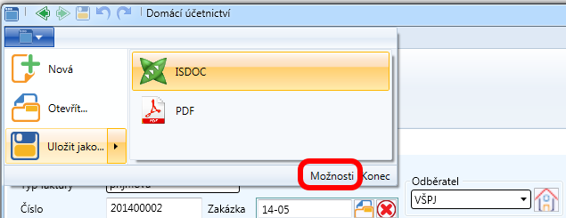 Hlavní menu Jako hlavní ovládací prvek je použit pás karet, takzvaný ribbon, který se začal do podvědomí uživatelů dostávat díky novějším verzím Microsoft Office (od verze 2007) a také Microsoft
