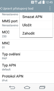 17 z 34 Nastavení internetu Zvolíte možnost Tethering & Sítě. Dále vyberete Mobilní sítě. Poté zvolíte Názvy přístupových bodů.