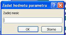 Výstupy z databáze MTTR sektor měsíční a roční- Tlačítko sledování MTTR na sektor a měsíc.