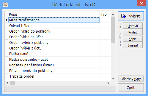 Program ZK Daňová evidence ZK SOFT Kliknutím myši na záhlaví každého sloupce je možné seřadit zobrazený seznam záznamů podle tohoto sloupce vzestupně, druhé kliknutí zajistí řazení sestupné.