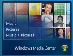 Nové možnosti Windows Media Center Chci jedno místo, kde budu mít přístupná všecha svá multimedia, televizi a další služby