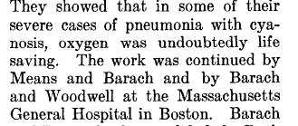 Early Days of Respiratory Care Outside of ICU ( then non-existed) Alvan Barach Positive Pressure