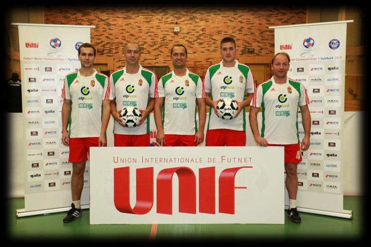 Maďarsko Magyar Lábtenisz Szövetség Status: Člen UNIF od roku 2014 Web: http://labtenisz.hu/ Kontaktní osoba: Tamás Gábor Pál paltamas74@gmail.