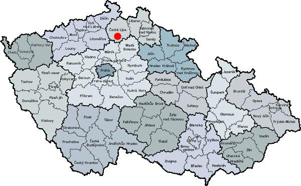 CHARAKTERISTIKA MODELOVÉHO ÚZEMÍ Město Doksy Město Doksy se rozkládá na dvou vrších u Máchova jezera v srdci Máchova kraje, při komunikaci I.