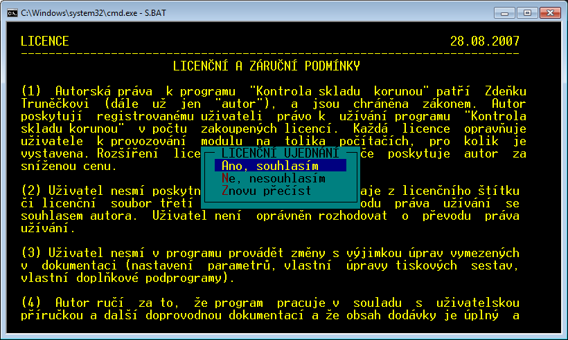 3. OBSLUHA MODULU Modul se po instalaci stává nedílnou součástí Sterea a je přístupný z editace kteréhokoli souboru financí.