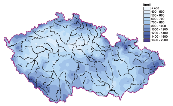 Vodní hospodářství 2009 Souhrn ke zprávě o stavu vodního hospodářství ČR Hydrologická bilance Rok 2009 byl teplotně nadprůměrný.