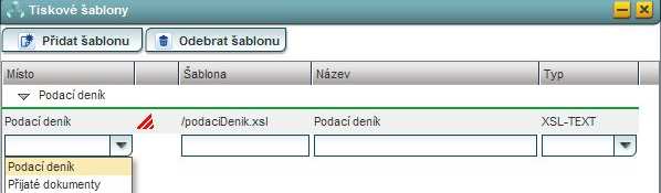 Sekce Licence umožňuje nahrání licencí, pokud vyprší jejich platnost či při prvotním nastavení agendy.