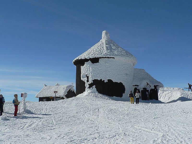 Krkonoše leží v severních Čechách a zasahují až do Polska. Nejvyšší horou Krkonoš je Sněžka (1602 m).