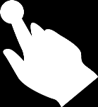 Používání gest K ovládání navigačního zařízení lze používat gesta. V jednotlivých částech referenční příručky je popsáno, která gesta můžete používat.