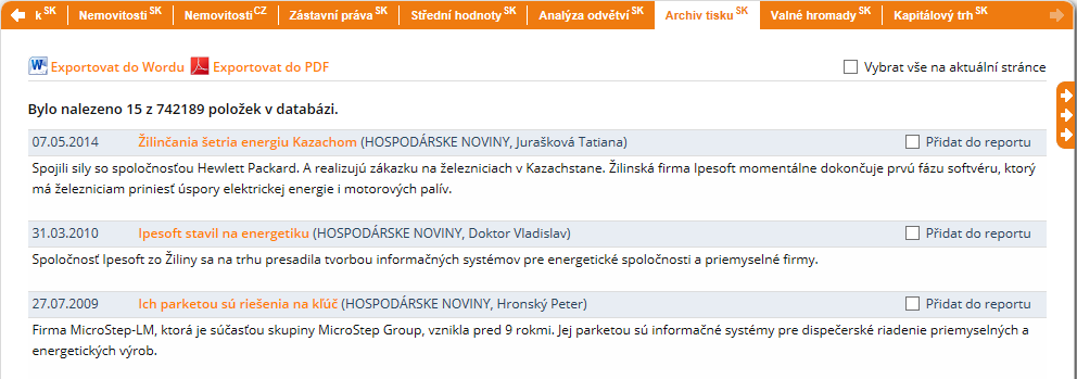 4.16 Analýza odvětví (SK) Tato záložka slouží k analýze odvětví SK zadáním: 1. Roku 2. Ukazatele 3. NACE (buď názvu nebo čísla) Obrázek 120: Analýza odvětví SK 4.