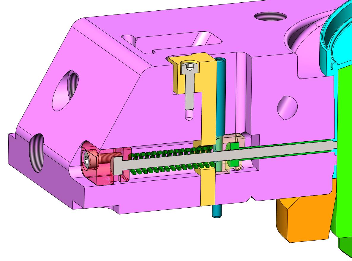 Obr. 57 Schéma mechanického