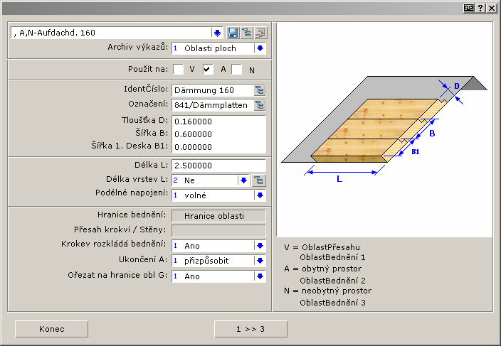 Steiskněte tlačítko pro uložení nových nastavení. Dejte nastavení jméno V Profil C_19x146, A,N Profil C_19x121. Klikněte na Ok pro zavření dialogového okna a nechte dialogové okno nastavení otevřené.