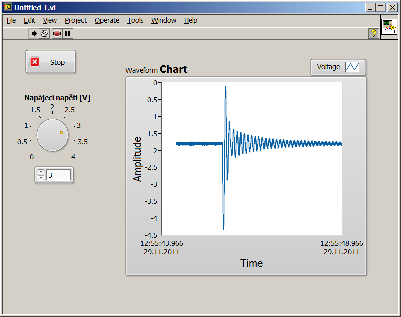 LabVIEW úkoly