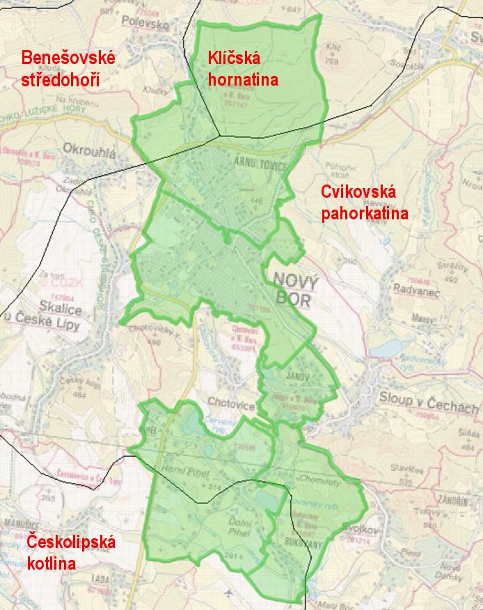 Územní plán Nový Bor Odůvodnění Obr. 20. Převládající směry větru C.9.7.3 C.9.7.3.1 Obr. 21.