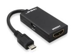 nabíječky nebo do USB portu v počítači. Pokud chceme přenášet video skrze HDMI, číst flashdisky přes USB nebo otevírat paměťové karty MicroSD, musíme použít redukci s těmito porty. 3.9.