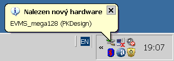 4.20 Instalace ovladačů pro USB rozhraní na PC Kapitola popisuje instalaci ovladačů (drivers) pouze pro operační systém Windows XP, pro ostatní operační systémy je postup obdobný.