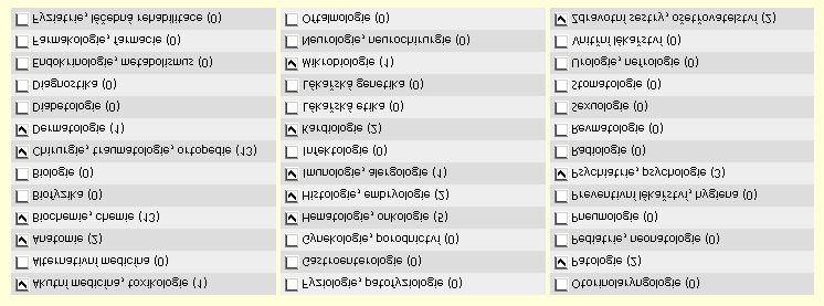 1/3 Medical disciplines linker ISSN xxxx-xxxx optional Sekce 1 Sekce 2 Sekce 3 Sekce 4 Section 1 Section 2 Section 3 Section 4 XML export Telehematologie Multimediální patologie Mikrobiologie on-line