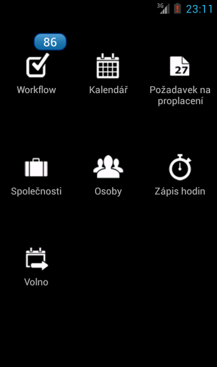 Aplikace pro Android, iphone a