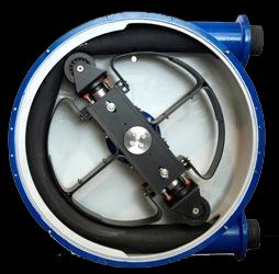 pracovního mechanismu čerpadla vtéká do výstupního tlakového prostoru. Kapalina koná pouze posuvný pohyb (v mezerách nerotuje ani nevíří).