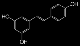 Obrázek 3 Trans-resveratrol 3.2.2 Flavonoidní fenolické látky Tato početná skupina látek má vliv na celkovou plnost vína, jeho barvu a chuť.