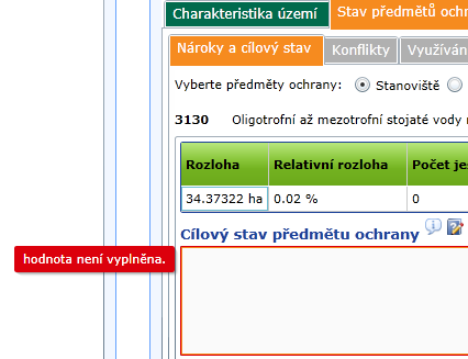 3.2.8 Kontrola správnosti vyplnění dokumentu SDO 3.2.8.1 Průběžná kontrola správnosti zadaných údajů Tato kontrola již v průběhu editace obsahu konkrétní položek formuláře, upozorňuje uživatele na nedostatky.