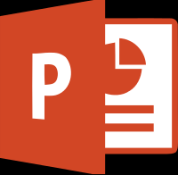 PowerPoint patří do balíku MS Office a slouží k tvorbě prezentací. Starší verze používaly formát.ppt, od verze PowerPoint 2007 používá koncovku.