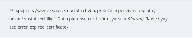 Řešení chybového hlášení "Chyba aplikace" V případě, že se Vám při přihlašování do aplikace zobrazí chybové hlášení Chyba aplikace (viz obrázek) zkontrolujte, zda jste zadali správně přihlašovací