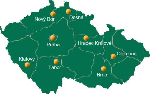 PRAHA správní centrála: VBH s r.o. Praha Žitavského 496 156 00 Praha 5 tel. 257 922 334 fax.257 921 396 e-mail: stepanka.adamcikova@vbh.