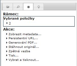 Stažení a tisk dokumentu z DK NLK V JPG nebo PDF.