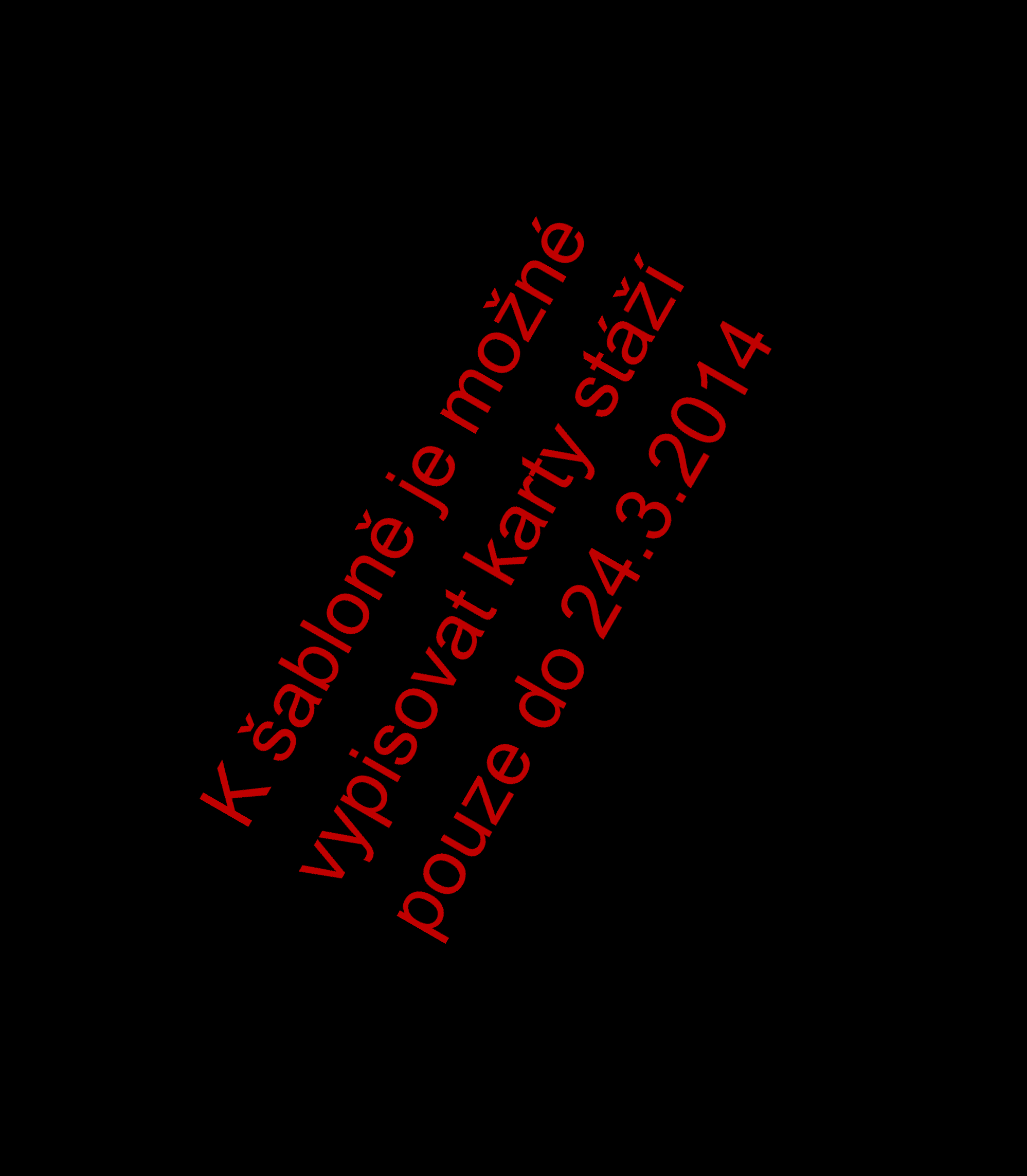 1. VYMEZENÍ ODBORNÉ STÁŽE Šablona stáže představuje rámec odborné stáže pro typovou pozici a obsahuje požadavky na obsah a průběh stáže, na stážistu i na poskytovatele stáže.